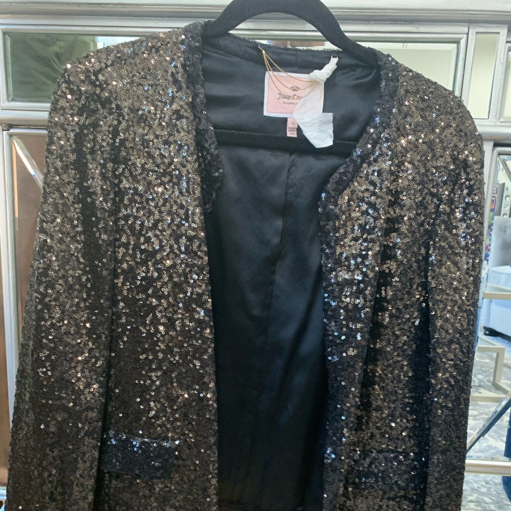 Juicy Couture Sequin Blazer
